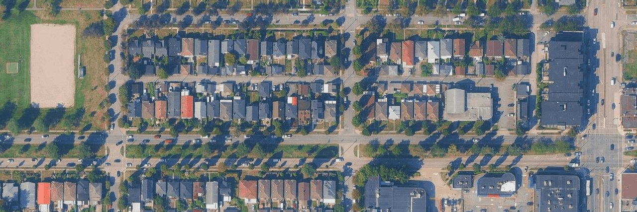 aerial view