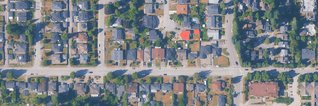 Burnaby Mountain Golf Course aerial view