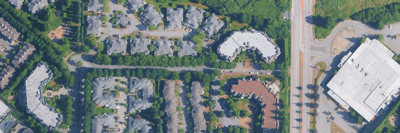 Arbour Lane aerial view