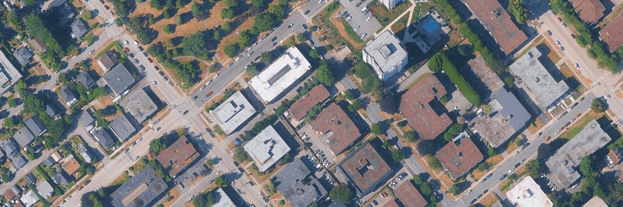 aerial view