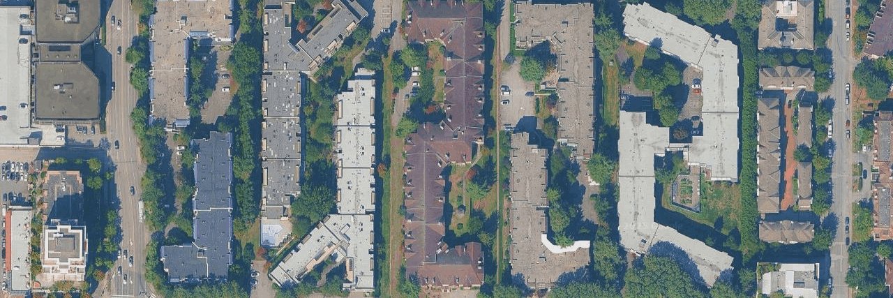 Westhampton Court aerial view