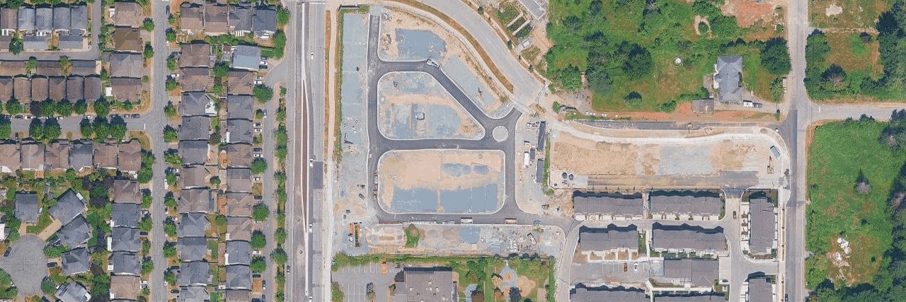 Cascadia aerial view