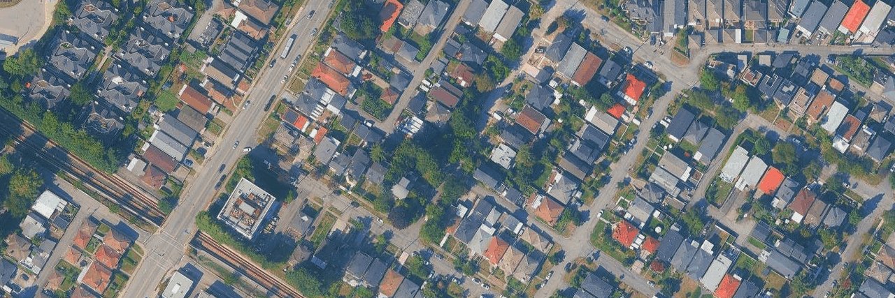 aerial view