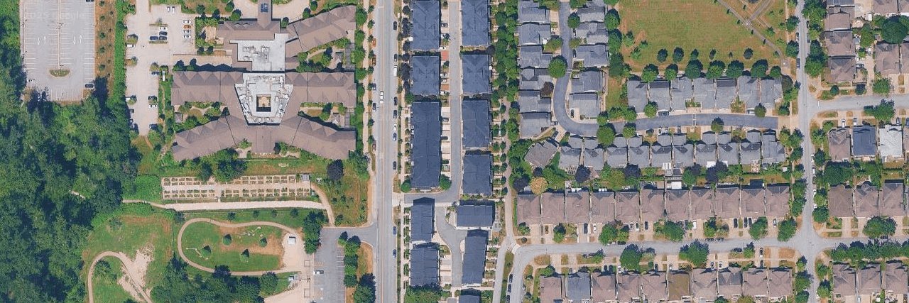 Clayton Heights aerial view