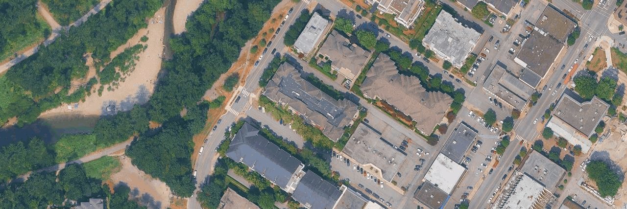 Edgewater aerial view