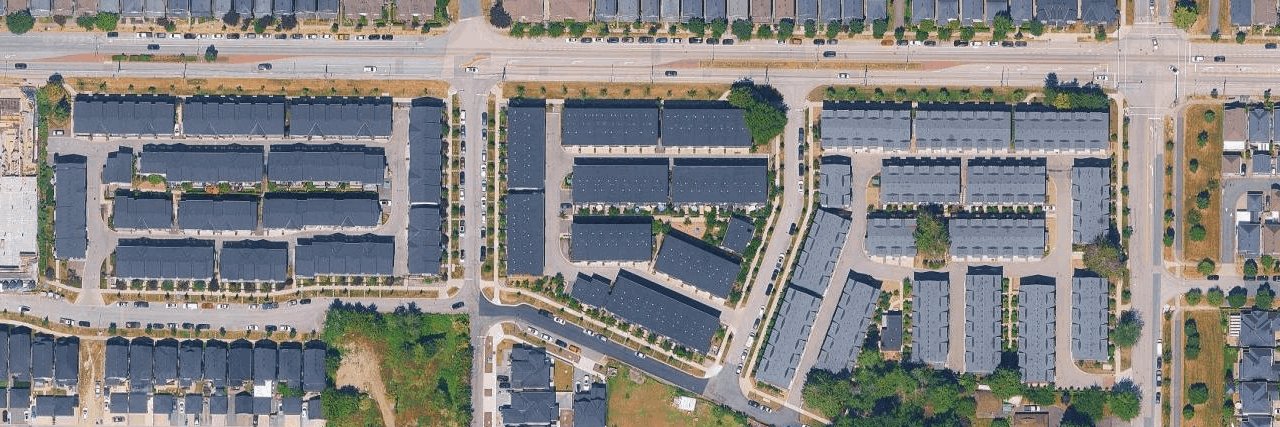 Elston aerial view