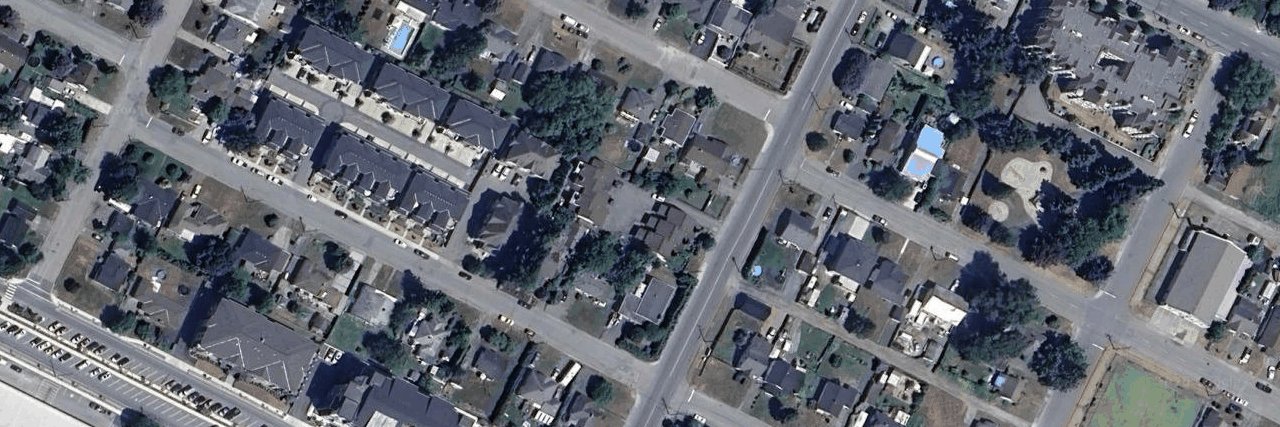 Magnolia Court aerial view