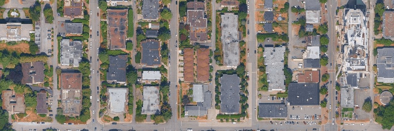 Earls Court aerial view