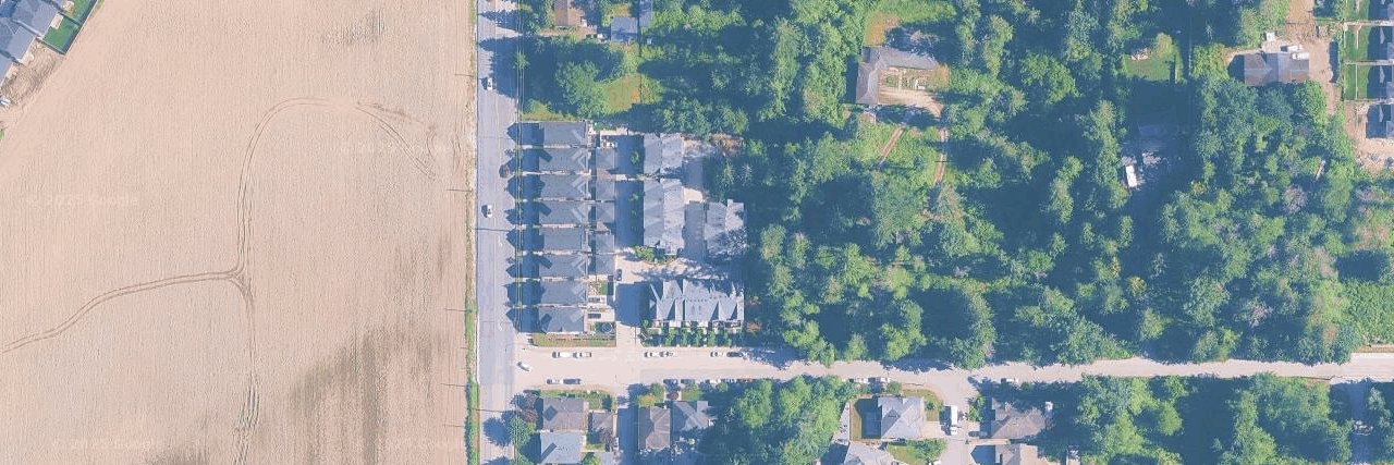 Cottonwood Lane aerial view