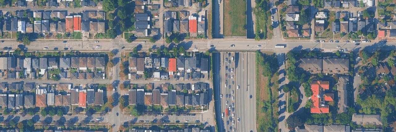aerial view