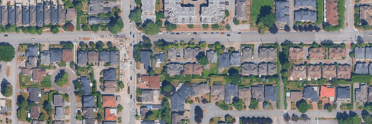 Shaughnessy Estates aerial view