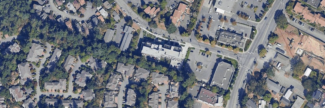 The Glenn aerial view