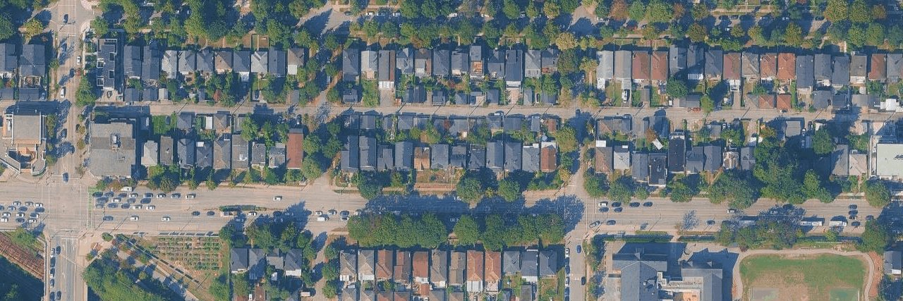aerial view