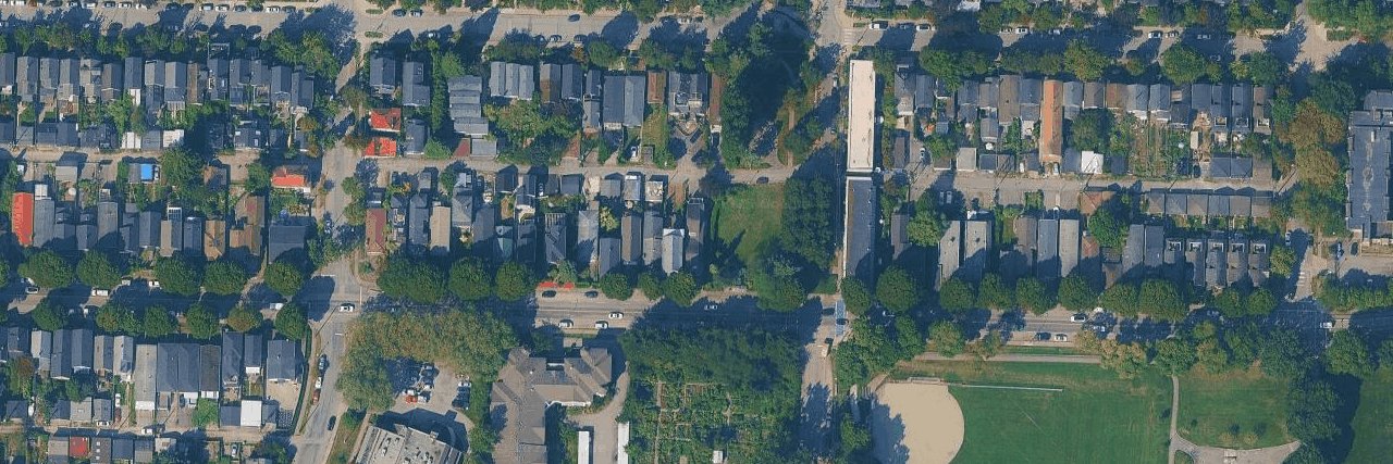 aerial view