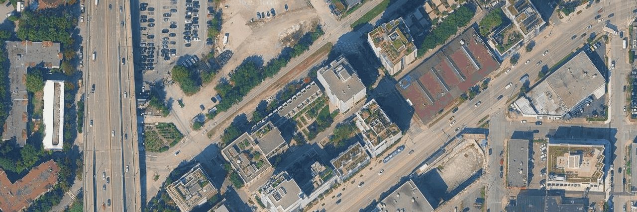 The Foundry aerial view