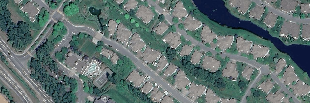 Meadow Beach aerial view