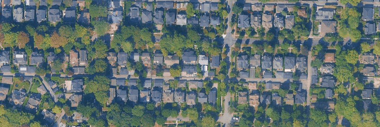 Shaughnessy aerial view