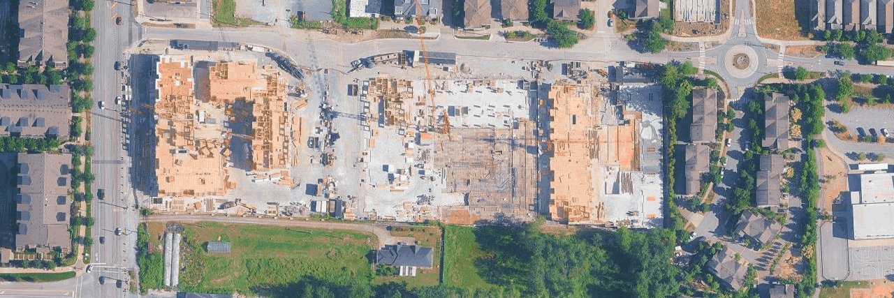 The Commons aerial view