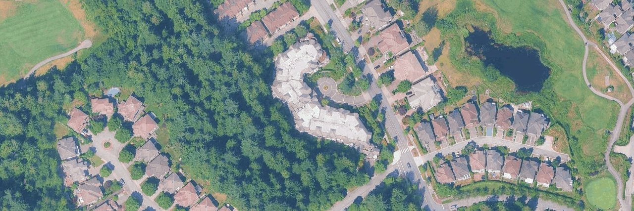 The Camelback aerial view