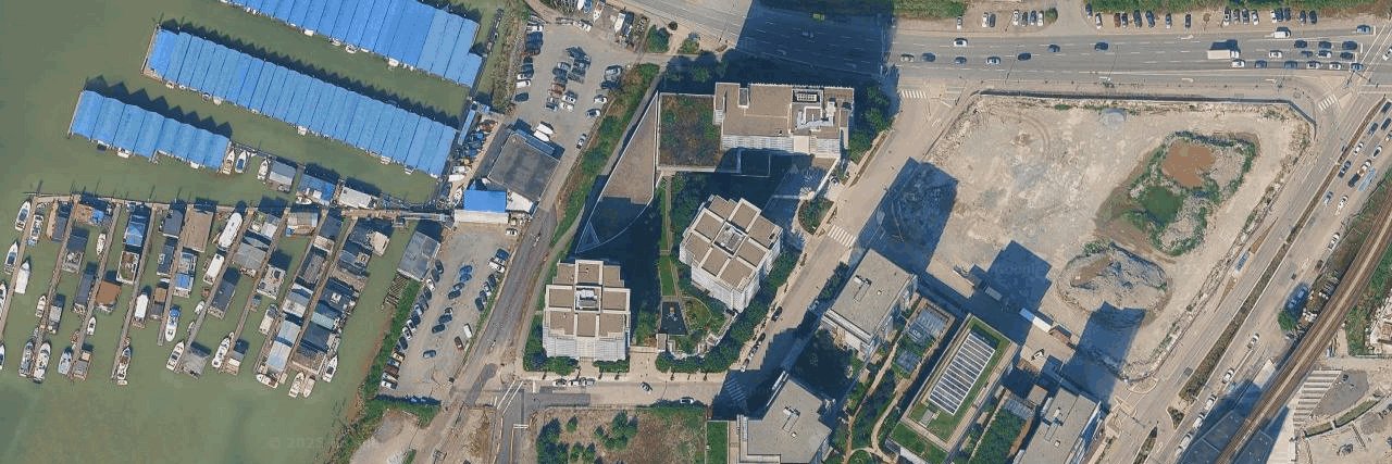 Wall Centre Richmond aerial view