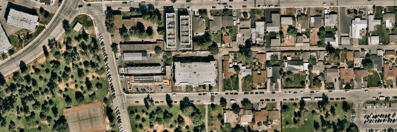 aerial view