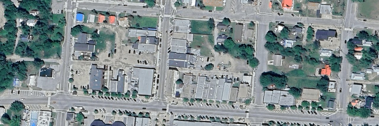 aerial view