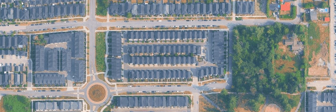 Orchard Park aerial view