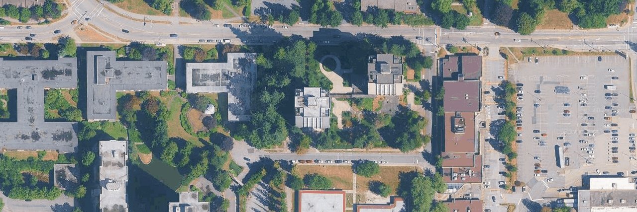 Erickson Tower aerial view