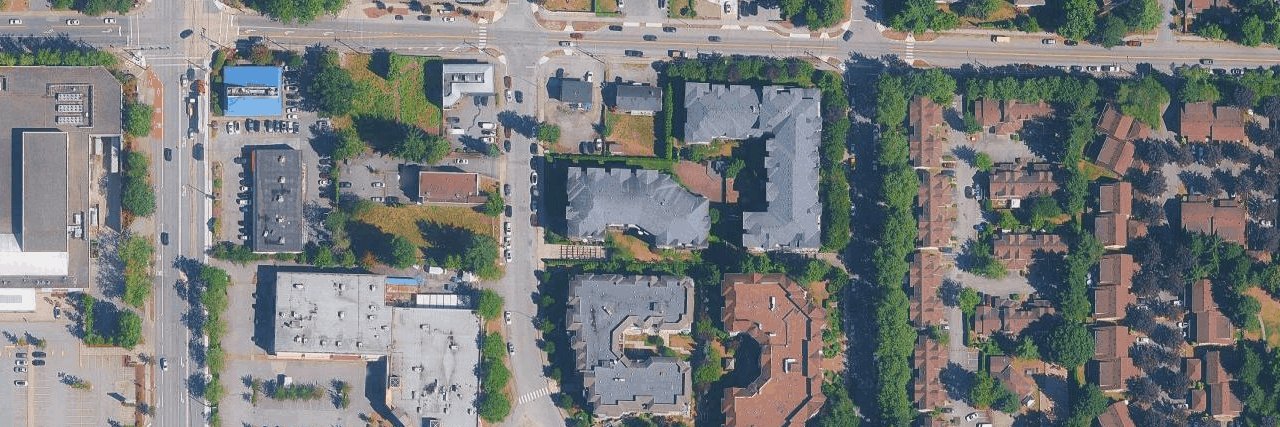 The Soho aerial view