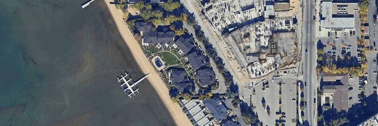 aerial view