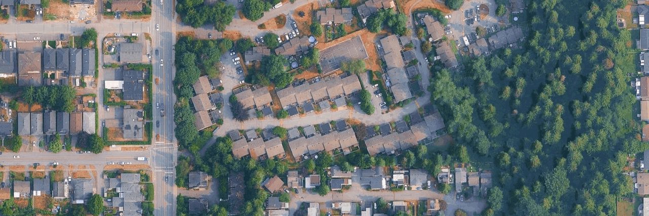 Woodside Estates aerial view