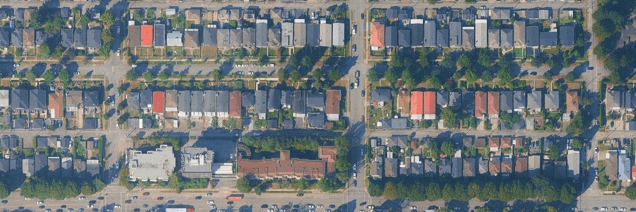 Rothko Place aerial view