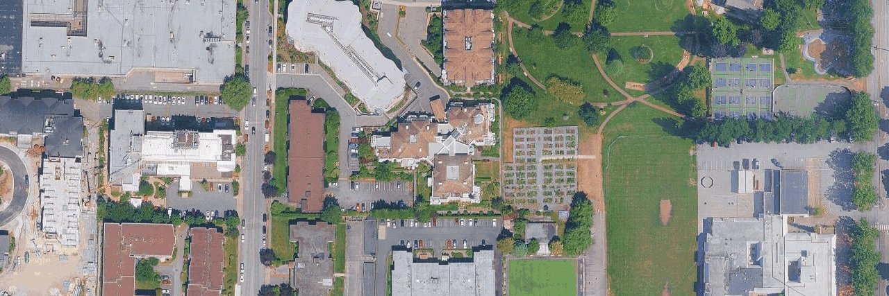 James Court aerial view