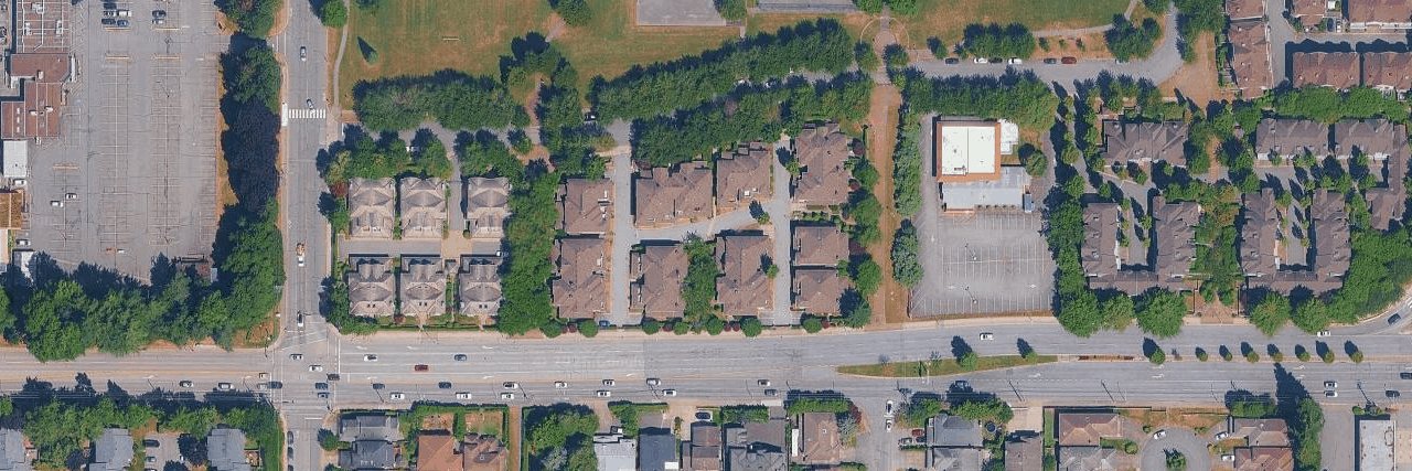 Beverly Lane aerial view