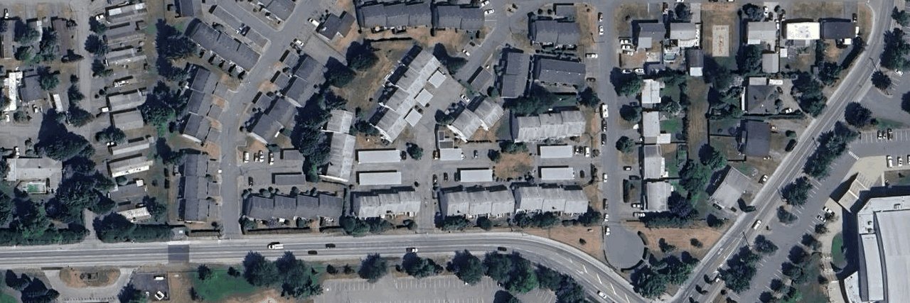 Parkside Gardens aerial view