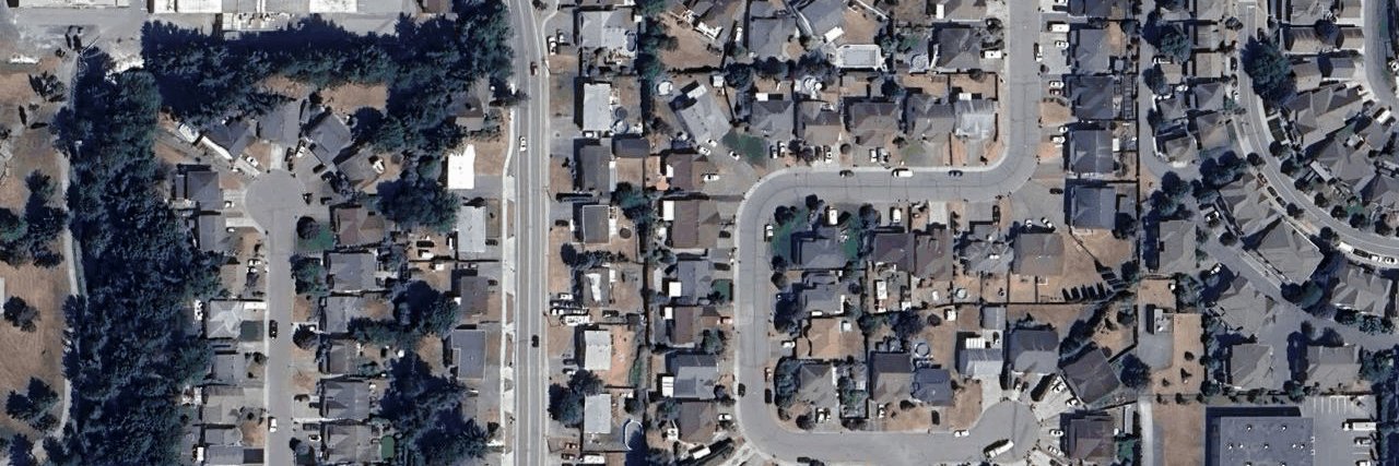 aerial view