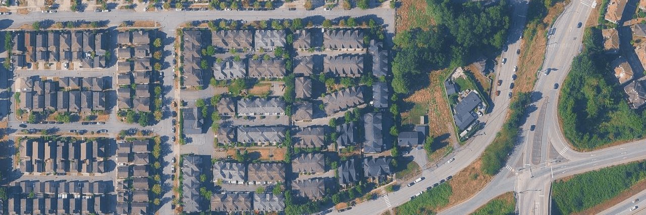 Rosedale Gardens aerial view