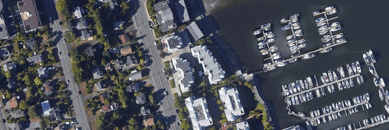 Channel View aerial view