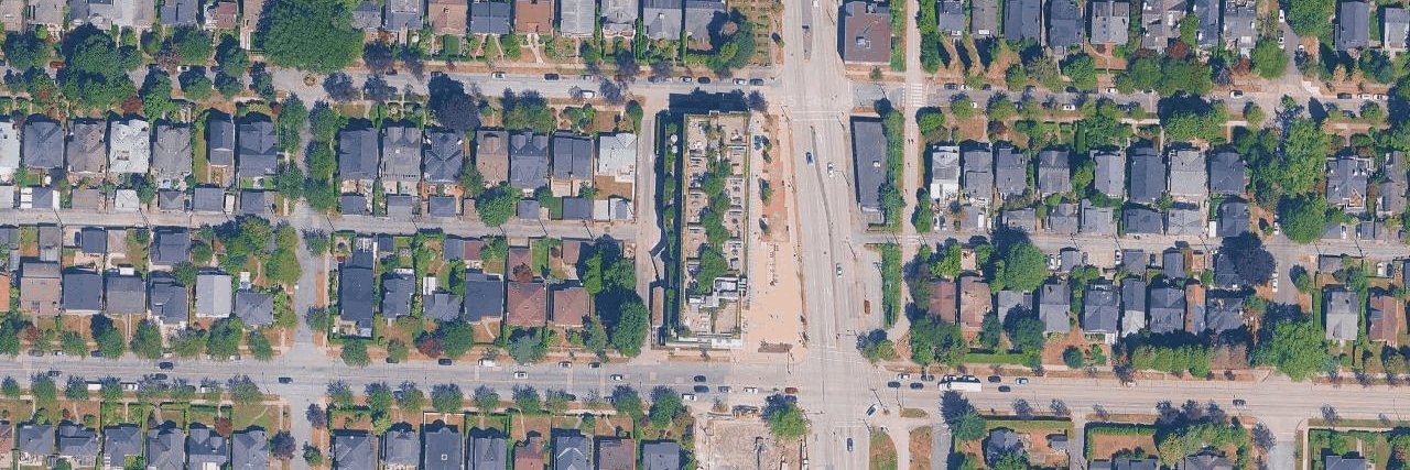 The Ridge aerial view