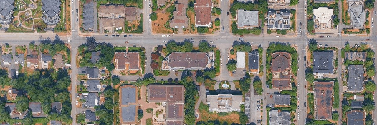 The Monterey aerial view