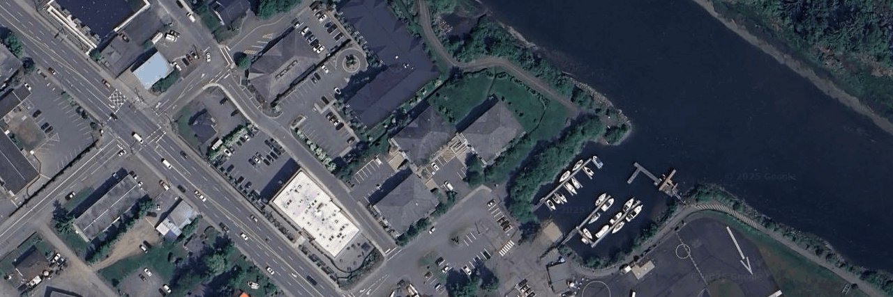 The Tides aerial view