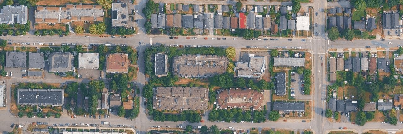 Portica West aerial view