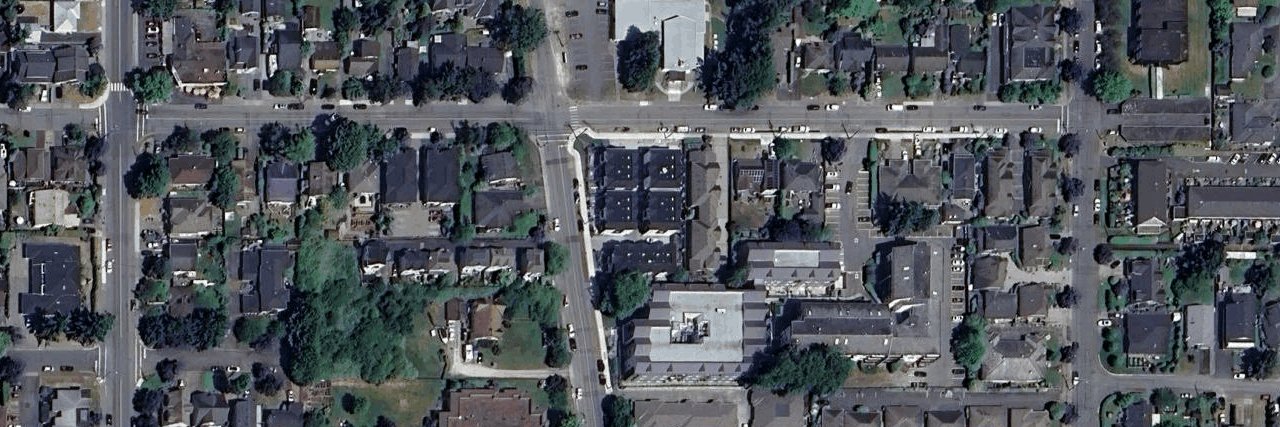 Bayside Towns on Fifth aerial view