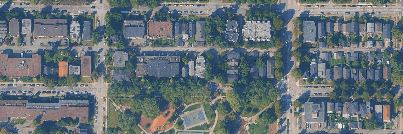 Pandora Gardens aerial view