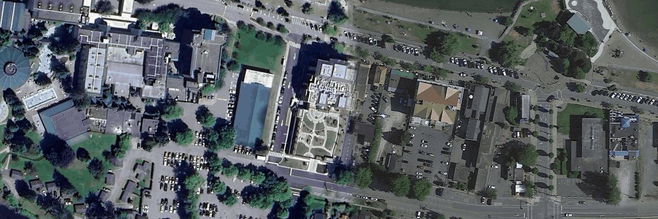 Aqua Shores Harrison aerial view