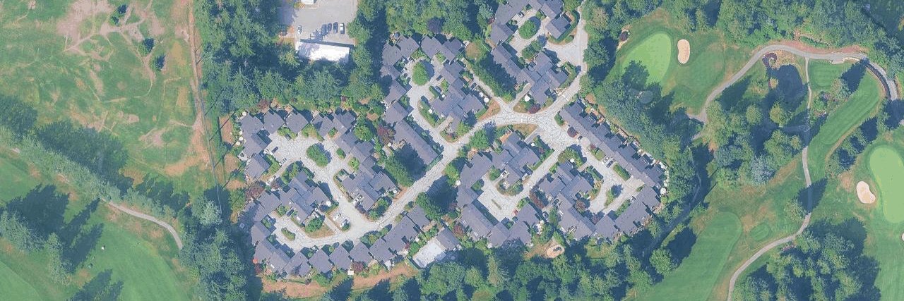 The Maples aerial view
