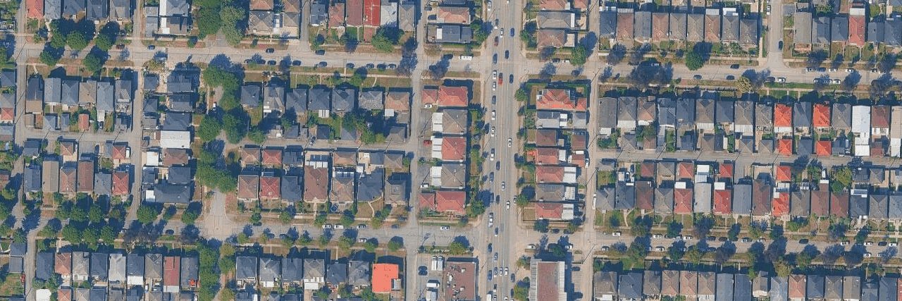 aerial view