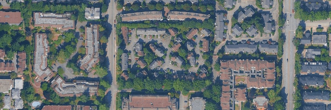 Minoru Estates aerial view