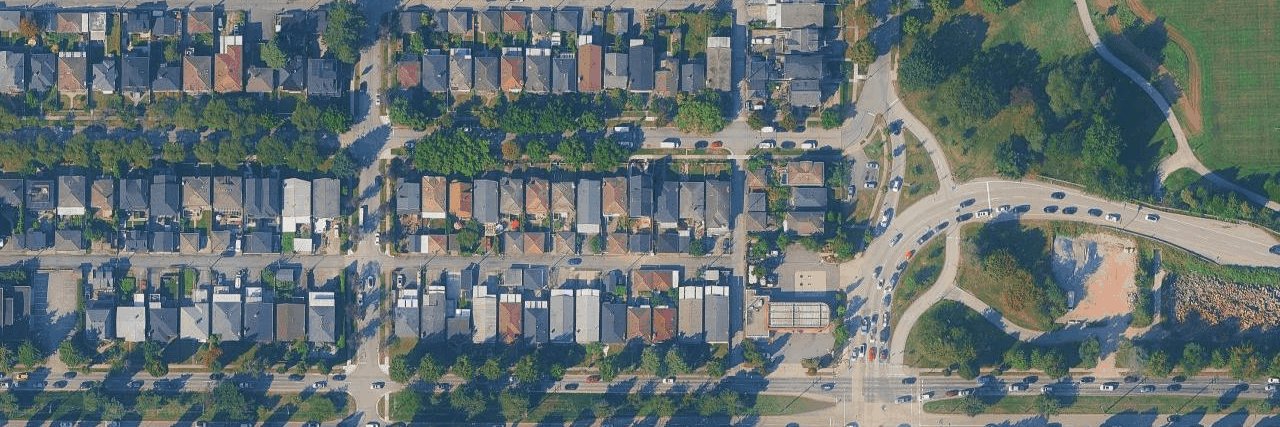aerial view