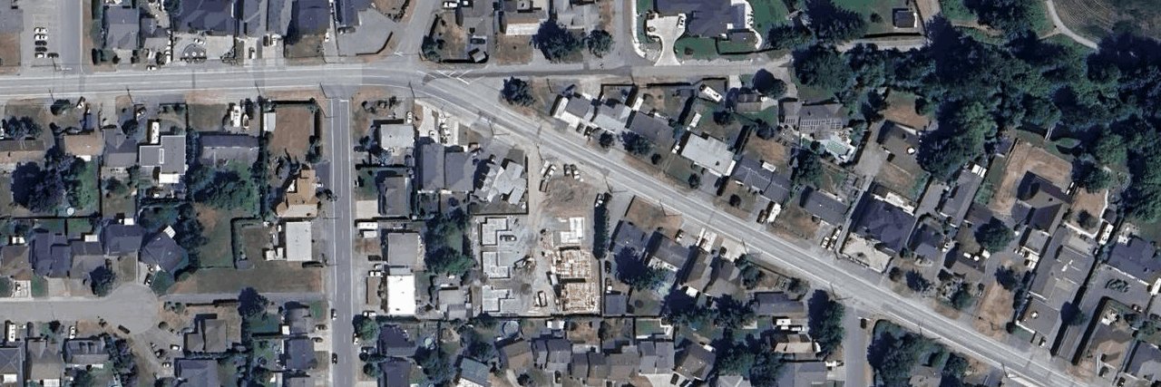 The Hive aerial view